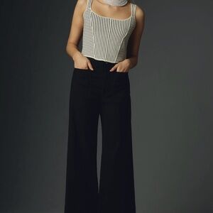 The Colette Cropped Wide Leg Pants